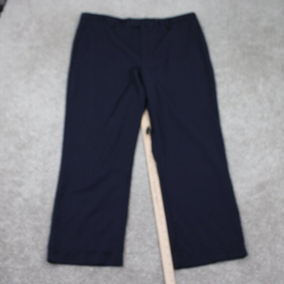 Banana Republic Dress Pants Mens 40x30 Blue Marzotto Super 120s Wool Slim Fit - Picture 3 of 14
